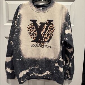 LV tie-dye sweatshirt